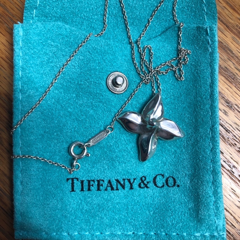RARE Tiffany & Co. Flower Petal necklace